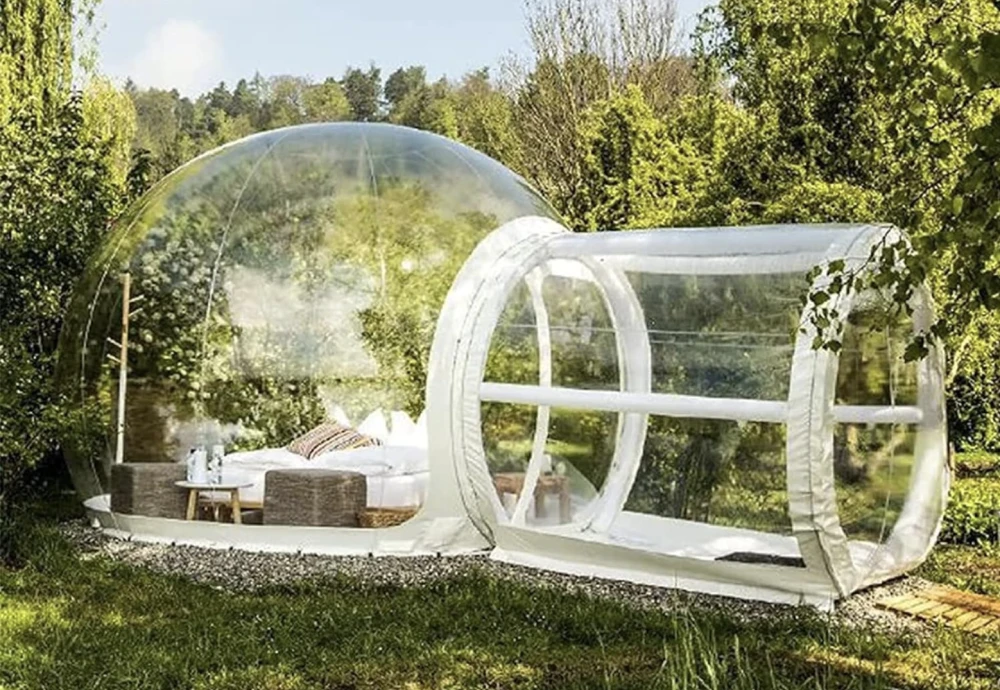 glamping bubble tent near me