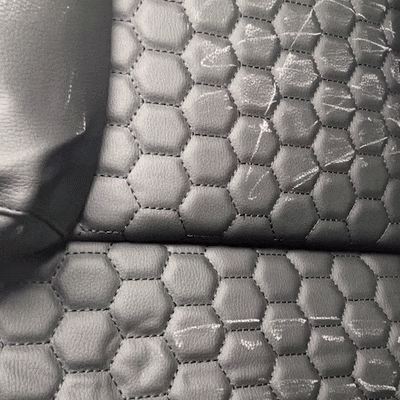 Car Back Of Seat Organizer Black “Hexy” by Owleys (2)